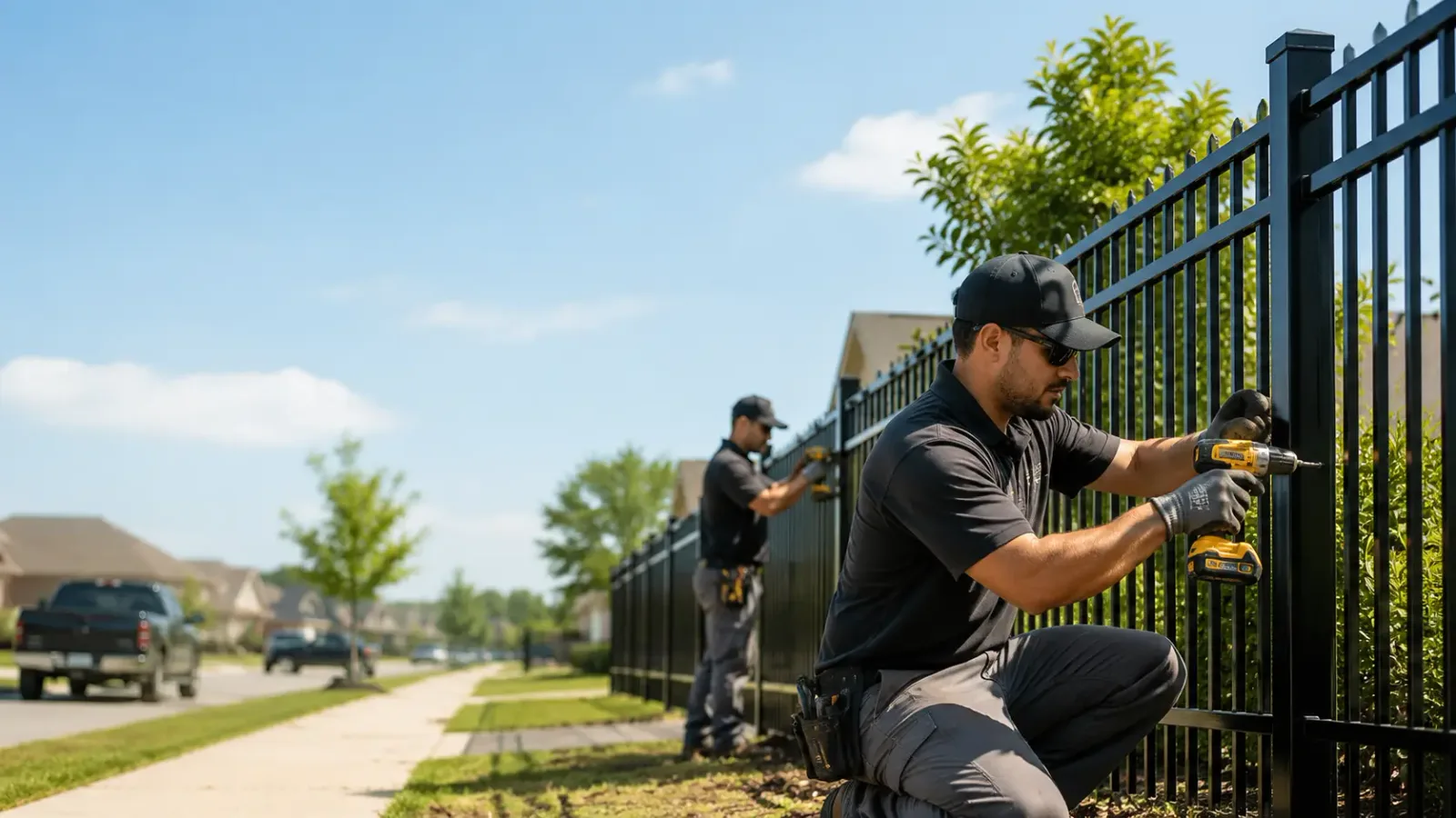 Metal Fence Installation in Springfield, WI